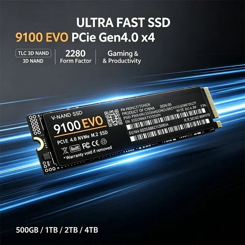 SSD ขนาด 500GB, 1TB, 2TB, 4TB  - M.2 Nvme 4Tb Pcie 4.0 Ssd บทวิจารณ์และราคา