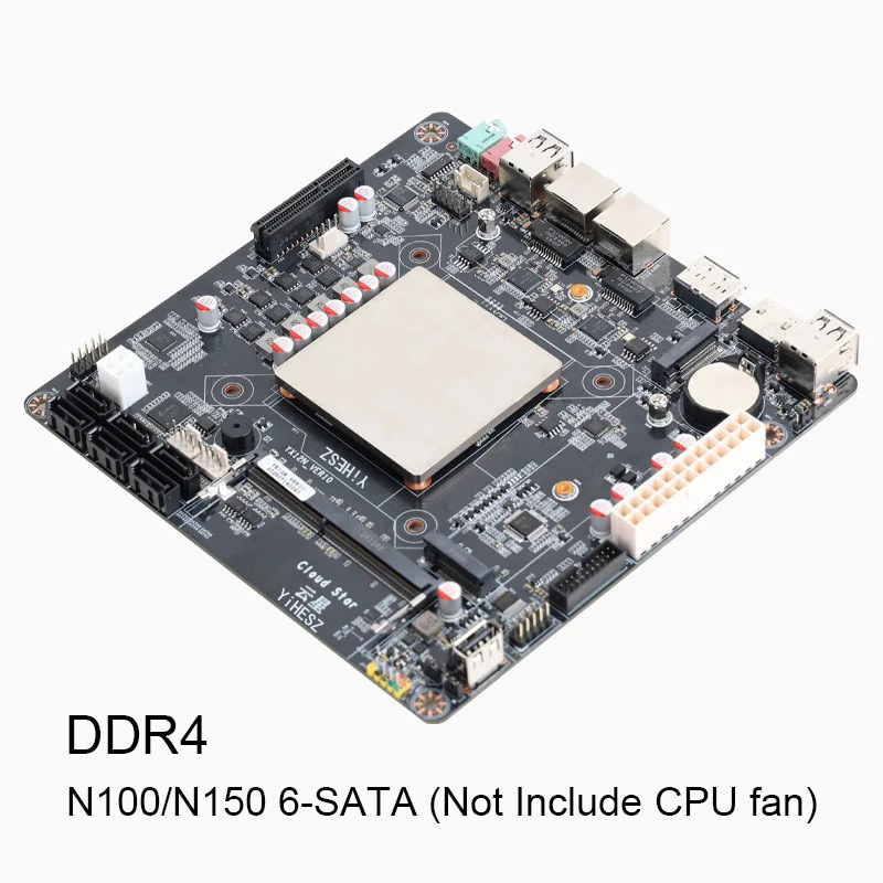 เมนบอร์ด NAS 6 ช่องเสียบ N100/ - Nas Motherboard N100 6 Sata บทวิจารณ์และราคา
