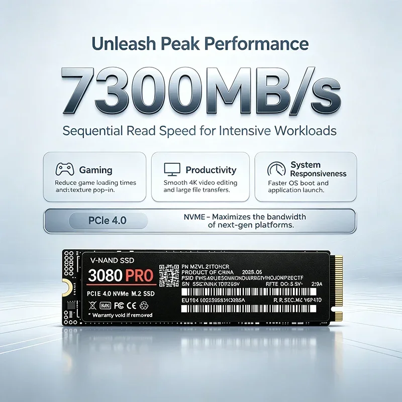 SSD แบบโซลิดสเตตภายใน M.2 NVMe - M.2 Nvme 4Tb Pcie 4.0 Ssd บทวิจารณ์และราคา