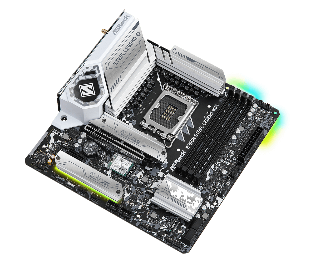 เมนบอร์ด ASROCK B760M STEEL LE - Lga 1700 Ddr5 Itx Motherboard บทวิจารณ์และราคา