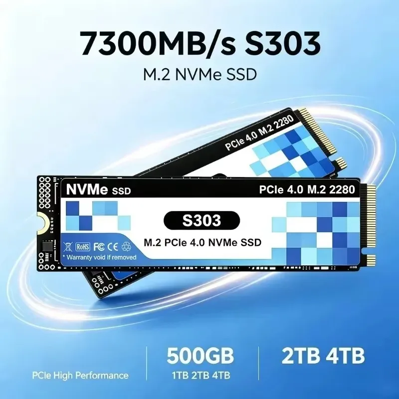 SSD ภายใน M.2 NVMe รุ่น S303 ค - M.2 Nvme 4Tb Pcie 4.0 Ssd บทวิจารณ์และราคา