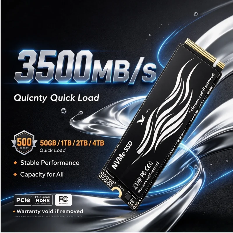 M.2 NVMe PCIe 4.0 SSD ขนาด 500 - M.2 Nvme 4Tb Pcie 4.0 Ssd บทวิจารณ์และราคา