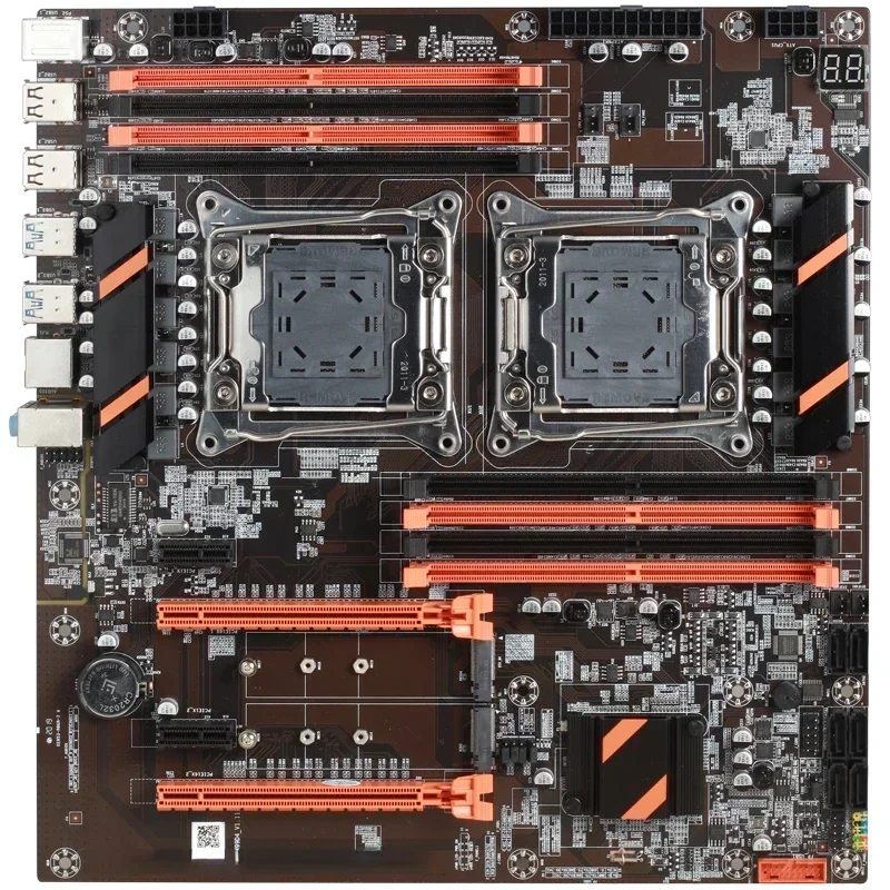 มาเธอร์บอร์ดโปรเซสเซอร์ซีพียูค - X99 Dual Cpu Motherboard Combo บทวิจารณ์และราคา